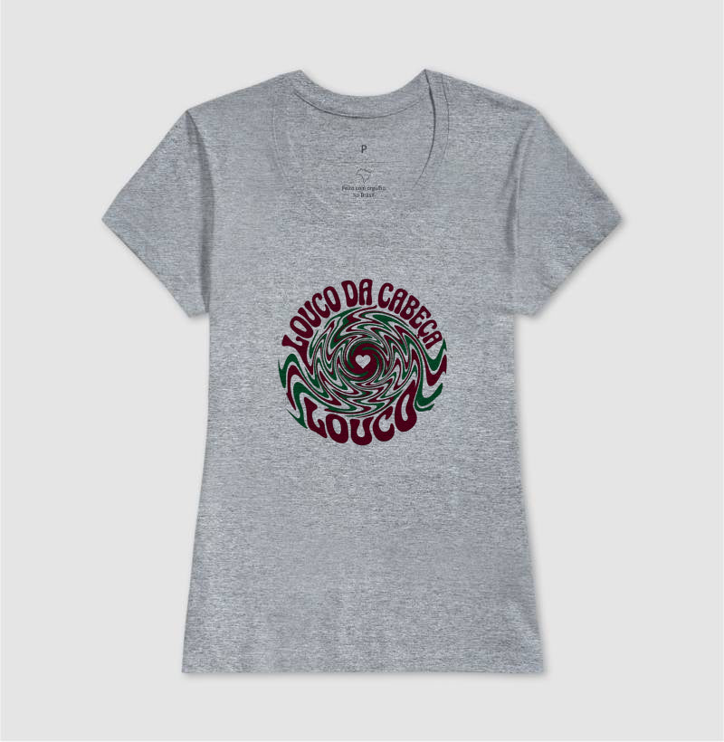 Camisa Louco da Cabeça Distorcido