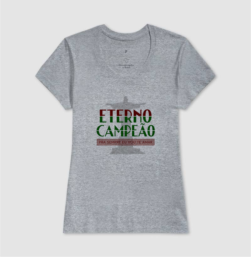 Camisa Eterno Campeão Cristo Redentor