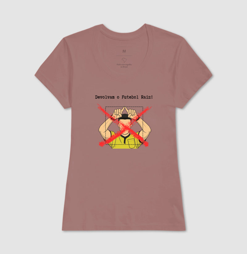 Camisa Não ao VAR