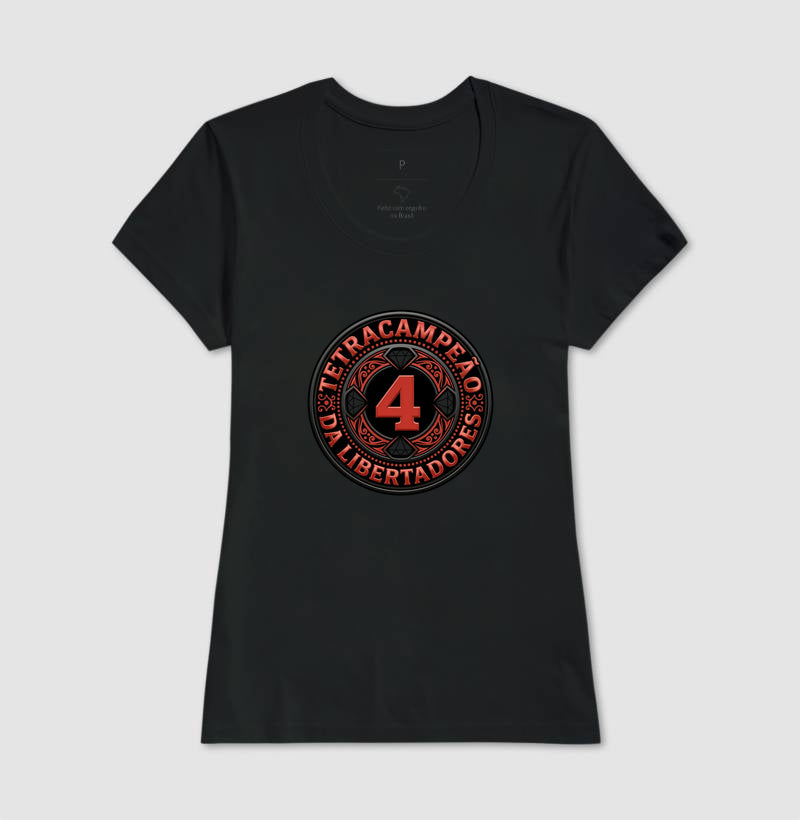 Camisa Badge Tetracampeão