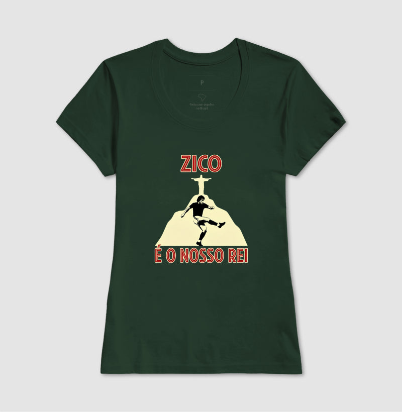 Camisa Zico é o Nosso Rei