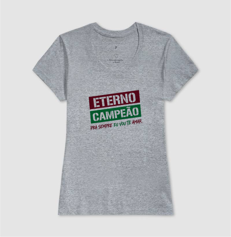 Camisa Eterno Campeão Stencil