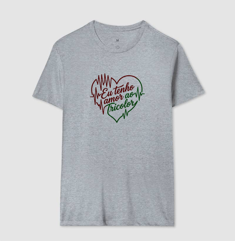 Camisa Eu Tenho Amor ao Tricolor Coração
