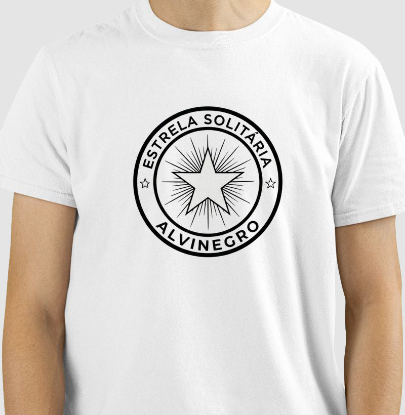 Camisa Estrela Solitária Alvinegra