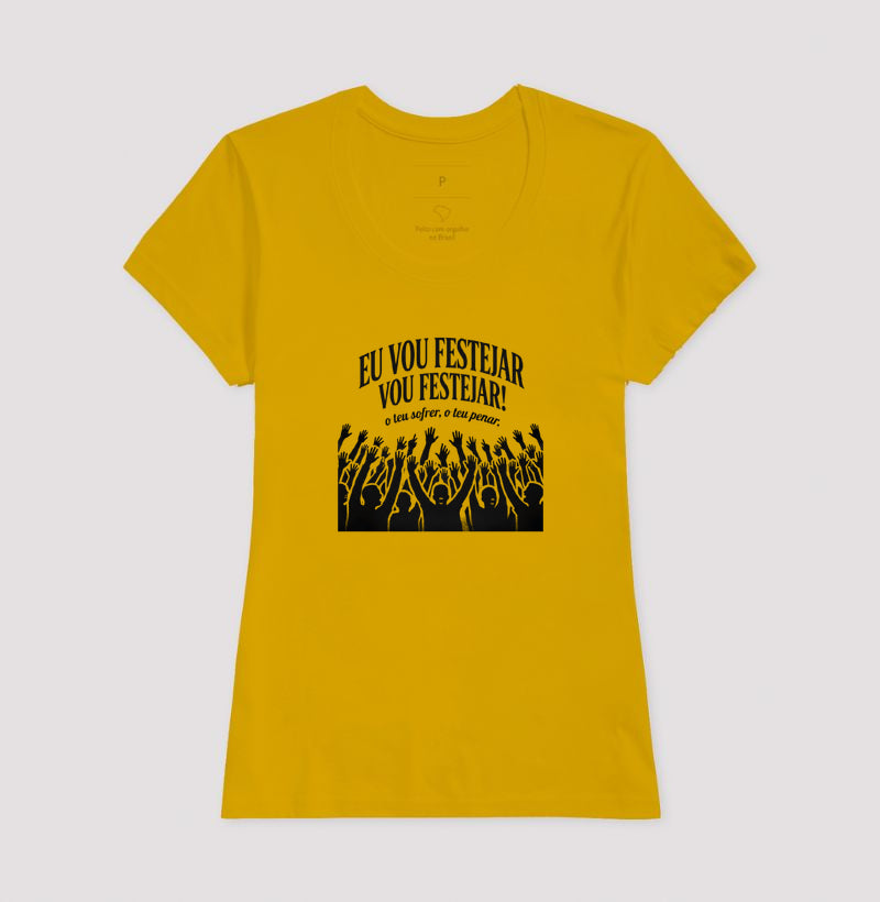 Camisa Vou Festejar