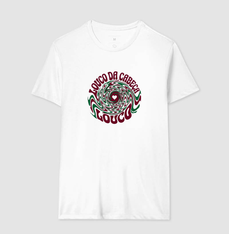 Camisa Louco da Cabeça Distorcido