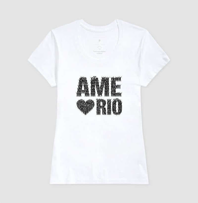 Camisa Ame o Rio Torcedores