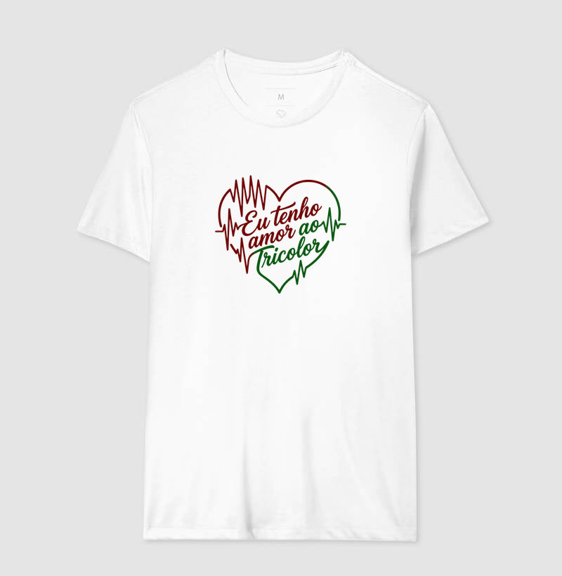 Camisa Eu Tenho Amor ao Tricolor Coração