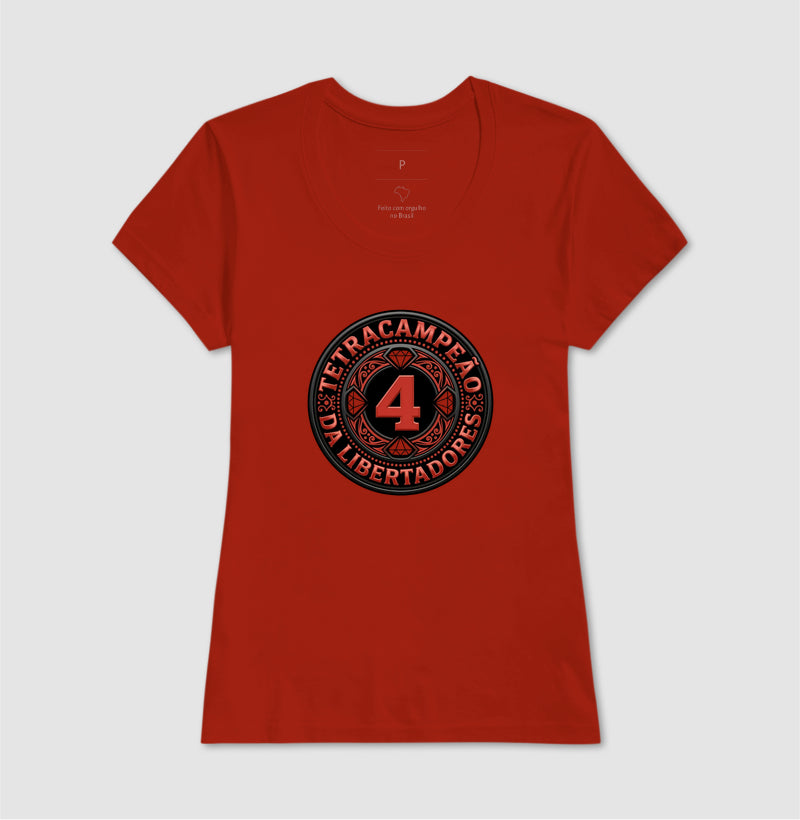 Camisa Badge Tetracampeão