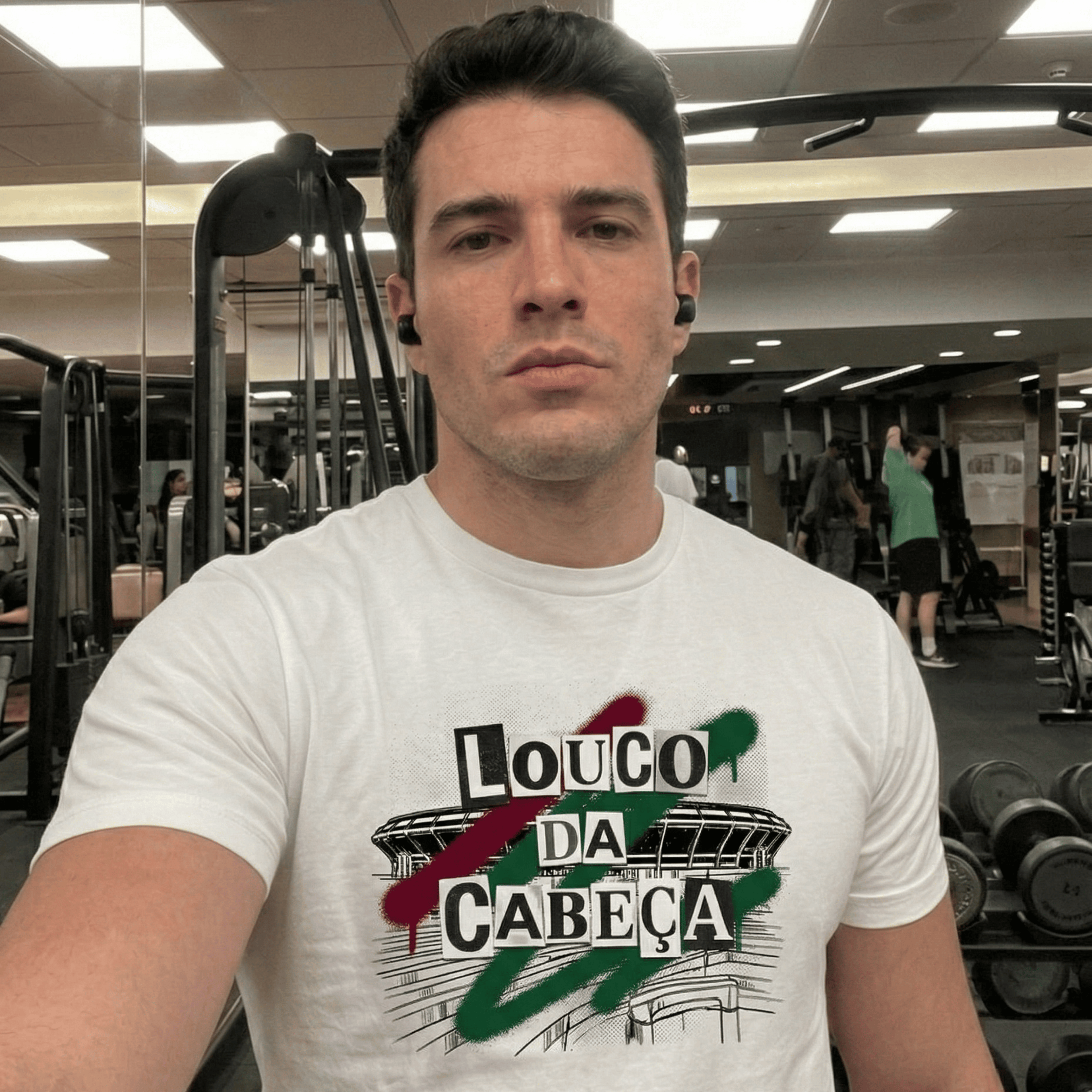 Camisa Louco da Cabeça Marcanã