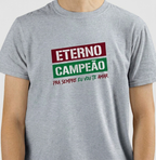 Camisa Eterno Campeão Stencil