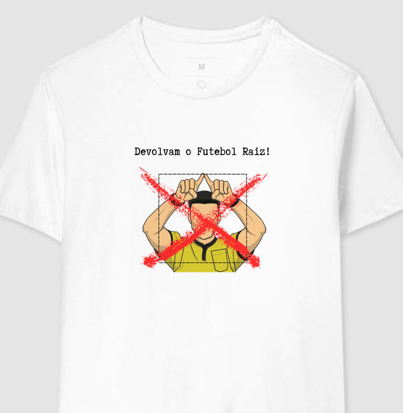 Camisa Não ao VAR