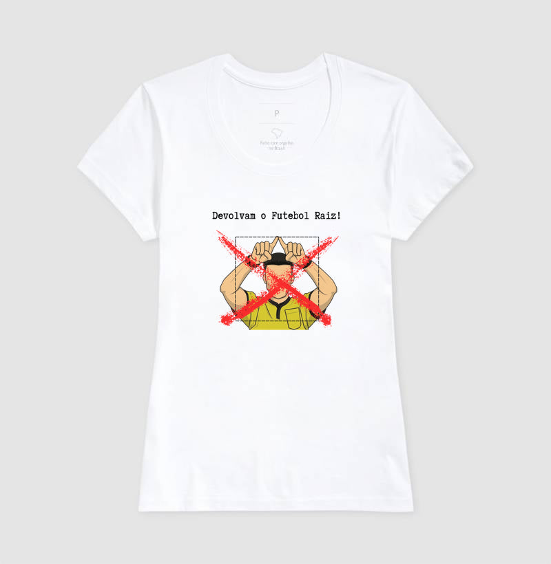 Camisa Não ao VAR
