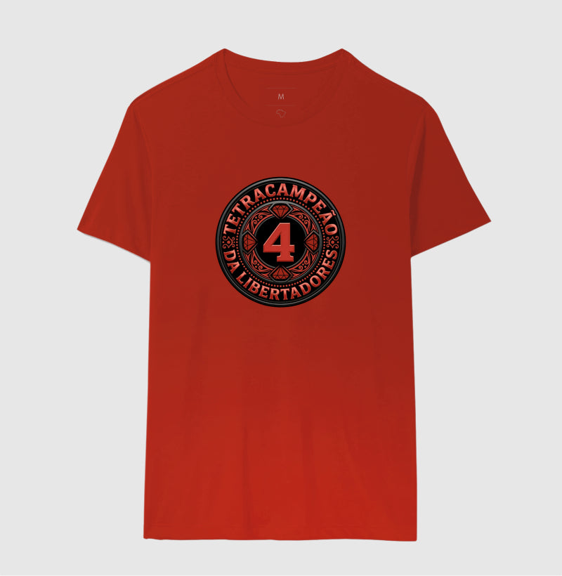 Camisa Badge Tetracampeão