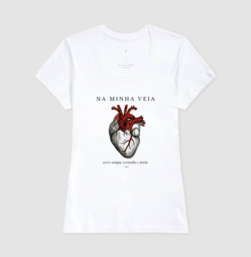 Camisa Na minha Veia