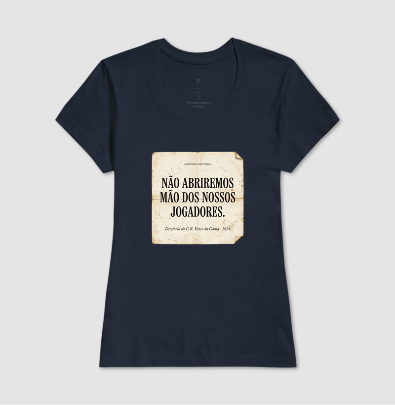Camisa Resposta Histórica