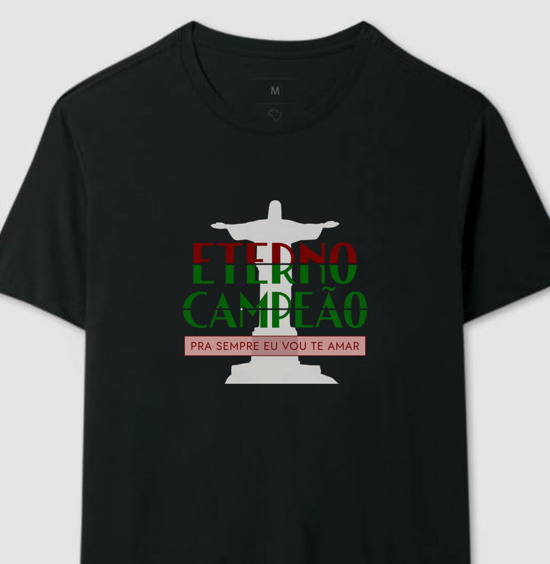 Camisa Eterno Campeão Cristo Redentor