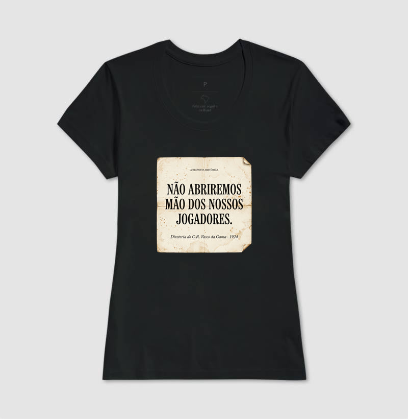Camisa Resposta Histórica
