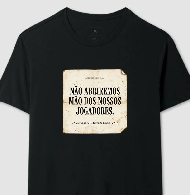 Camisa Resposta Histórica