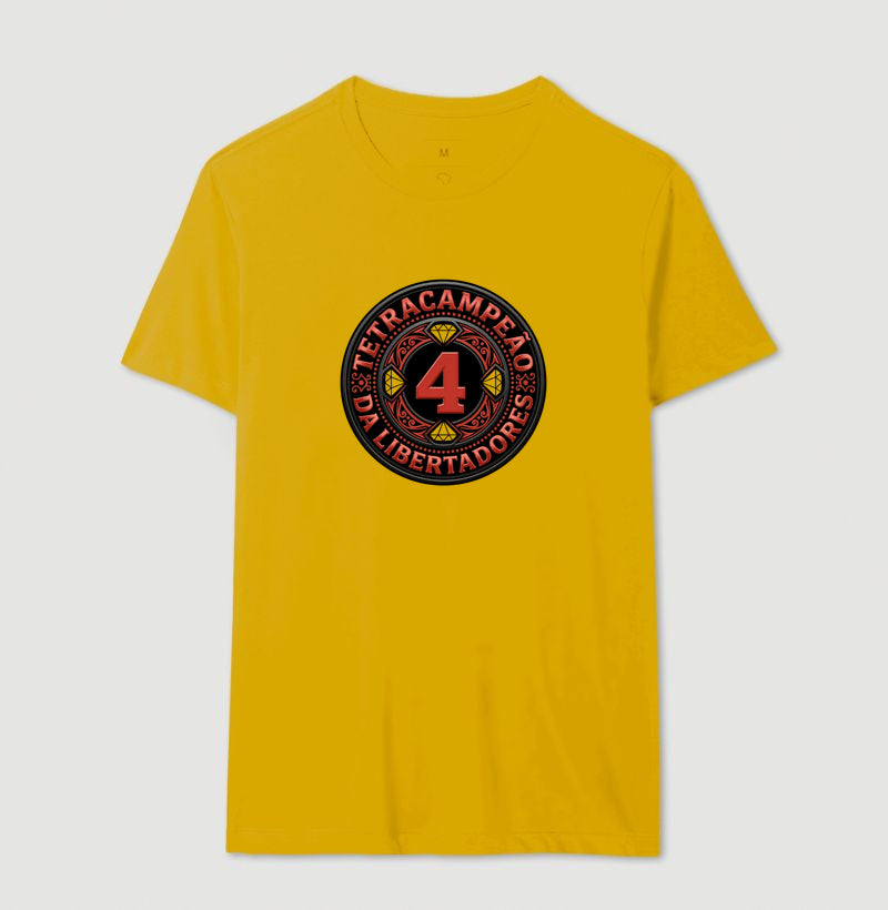 Camisa Badge Tetracampeão