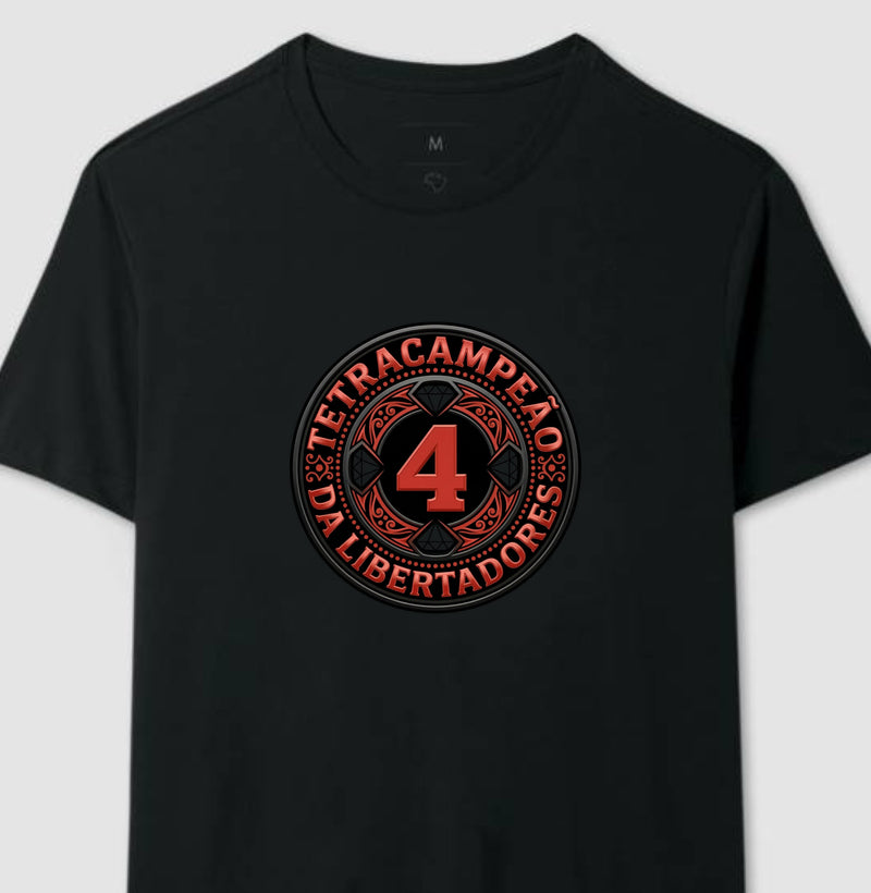 Camisa Badge Tetracampeão