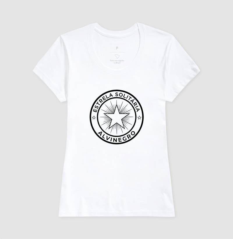 Camisa Estrela Solitária Alvinegra
