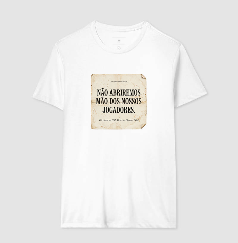 Camisa Resposta Histórica