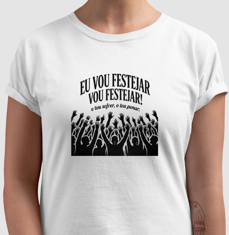 Camisa Vou Festejar