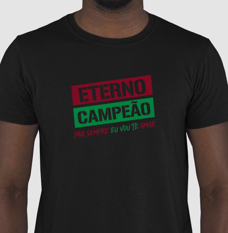 Camisa Eterno Campeão Stencil