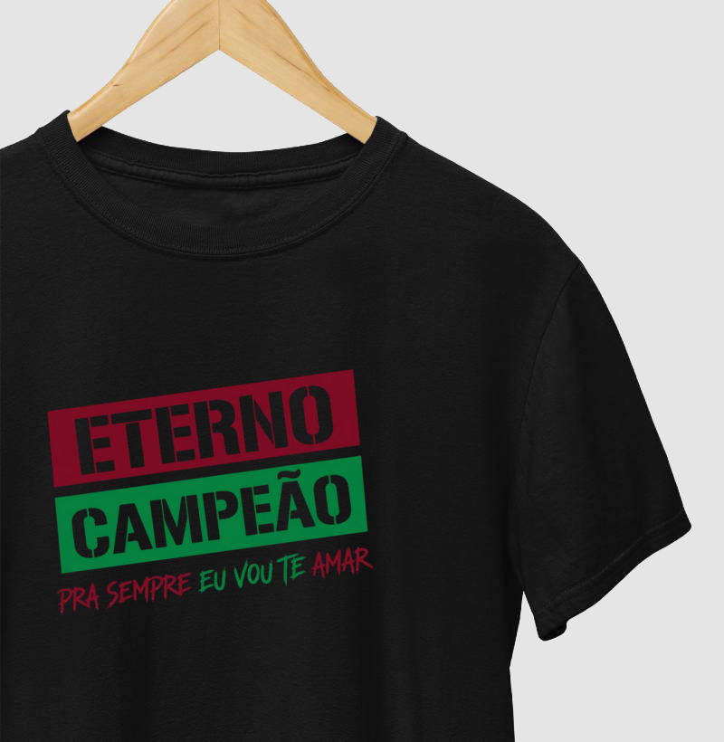 Camisa Eterno Campeão Stencil