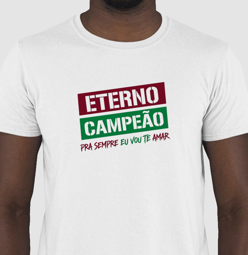 Camisa Eterno Campeão Stencil