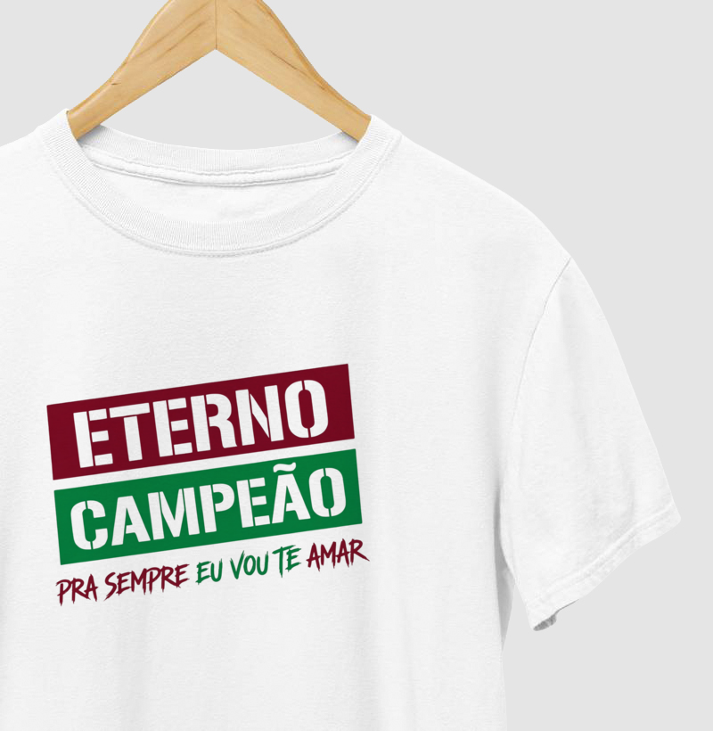 Camisa Eterno Campeão Stencil