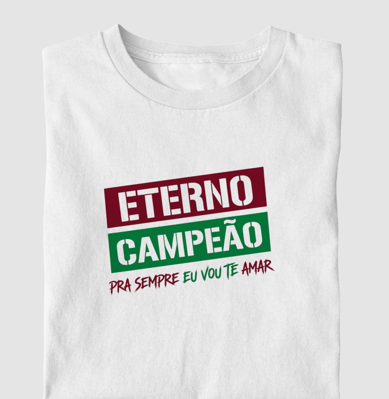 Camisa Eterno Campeão Stencil