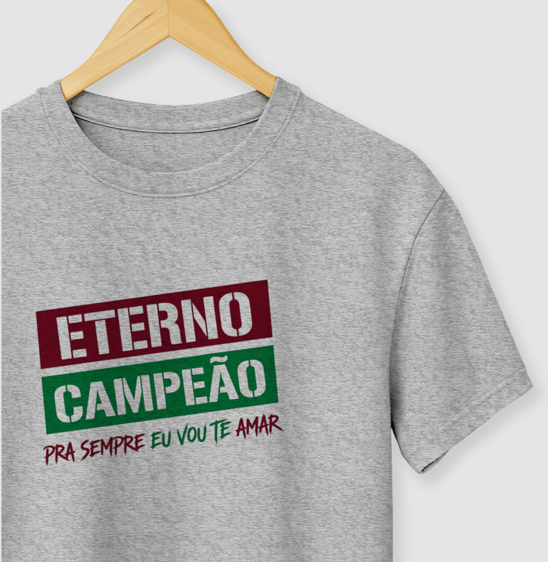 Camisa Eterno Campeão Stencil